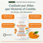 OFERTA 2x1⭐ADIÓS A LA HINCHAZON Y DOLOR CON TURMERIC+ENVÍO GRATIS🎉