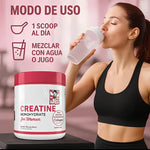 AUMENTA TUS GLUTEOS 💓 CREATINA MONOHIDRATADA(5 en 1) 🍓
