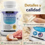 Collagen Peptides 5 Tipos | Apoyo Integral para tu Bienestar Diario