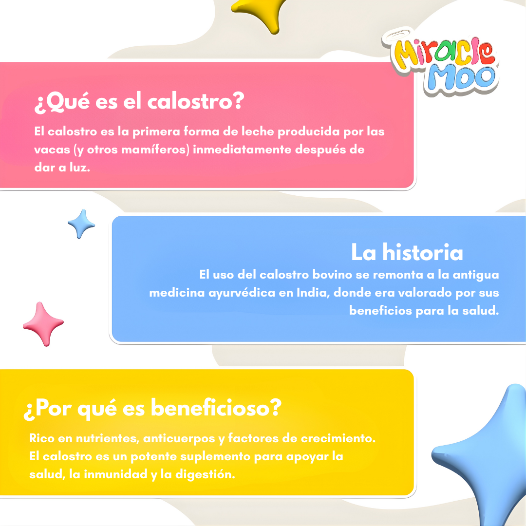 SUPLEMENTO MIRACLE MOO | Refuerza tus defensas y cuida tu intestino®