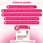 AUMENTA TUS GLUTEOS 💓 CREATINA MONOHIDRATADA(5 en 1) 🍓
