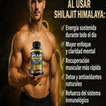 Gomitas de Shilajit para Hombres | Energía, Testosterona y Rendimiento Natural