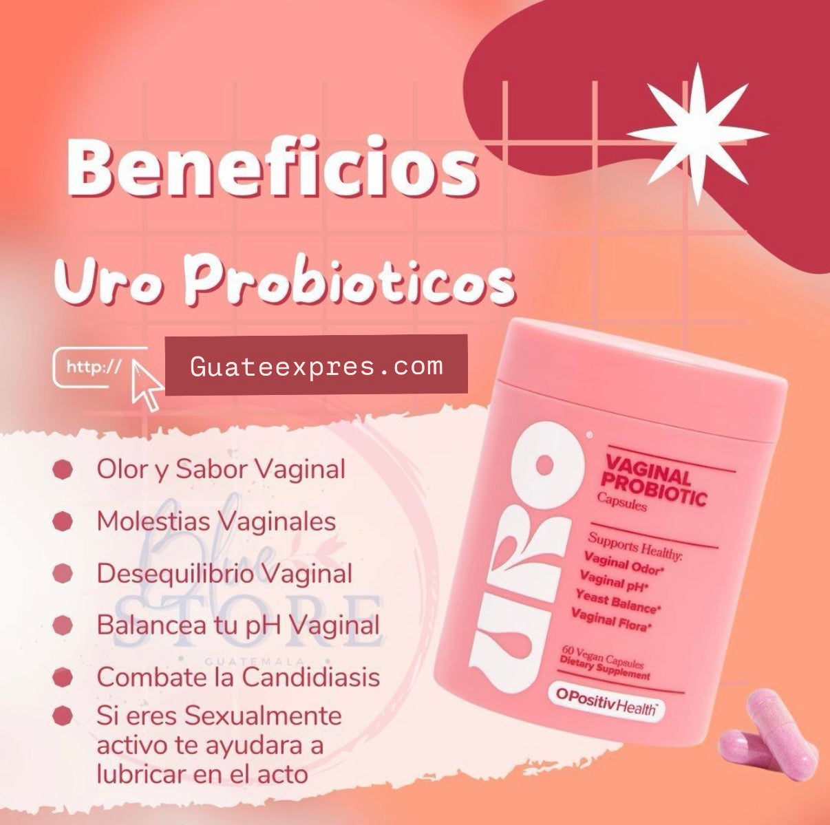 💖Dúo Perfecto: Depiladora UV + Uro Probiotics🌸✨